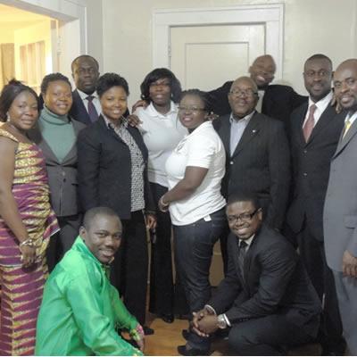 Visit by YAF National Executives