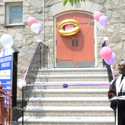 Dedication of New Staircase to the Church